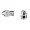 Mk8 Nozzle 0.2mm 0.3mm 0.4mm 0.5mm 0.6mm M6 Threaded Stainless Steel Nozzle for 1.75mm Filament 3D Printer Extruder Print Head